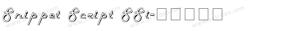 Snippet Script SSi字体转换